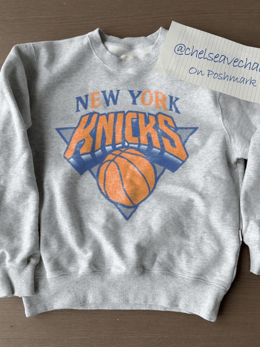 Vintage New York Knicks Logo Sweatshirt Retro NBA Basketball Men Women Shirt Tee